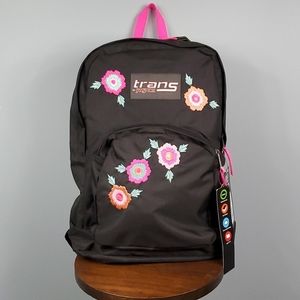 Trans Jansport Overt Rosa Floral Backpack
